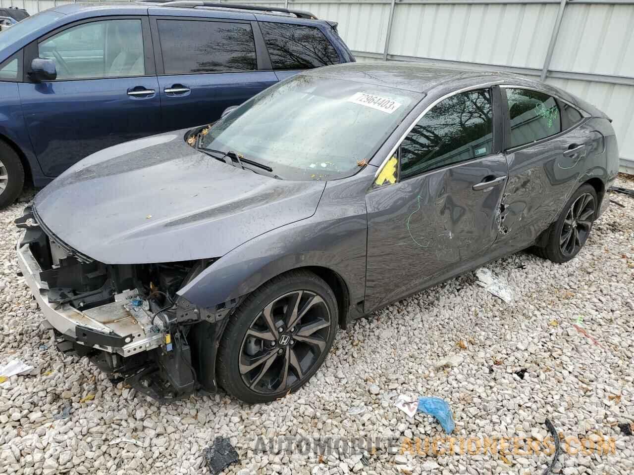 2HGFC2F87KH591583 HONDA CIVIC 2019