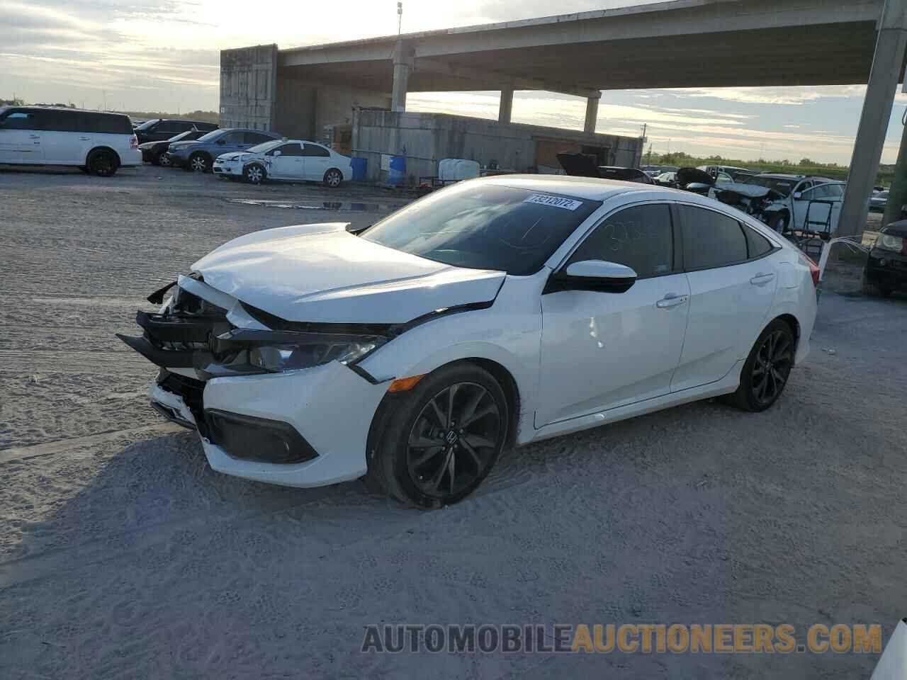 2HGFC2F87KH600640 HONDA CIVIC 2019