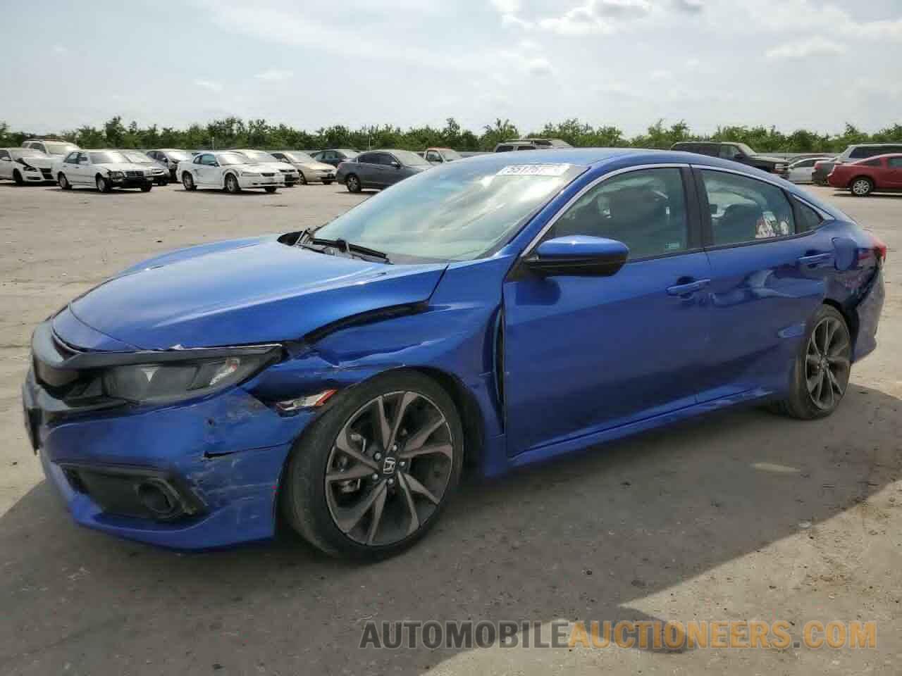 2HGFC2F87KH606499 HONDA CIVIC 2019