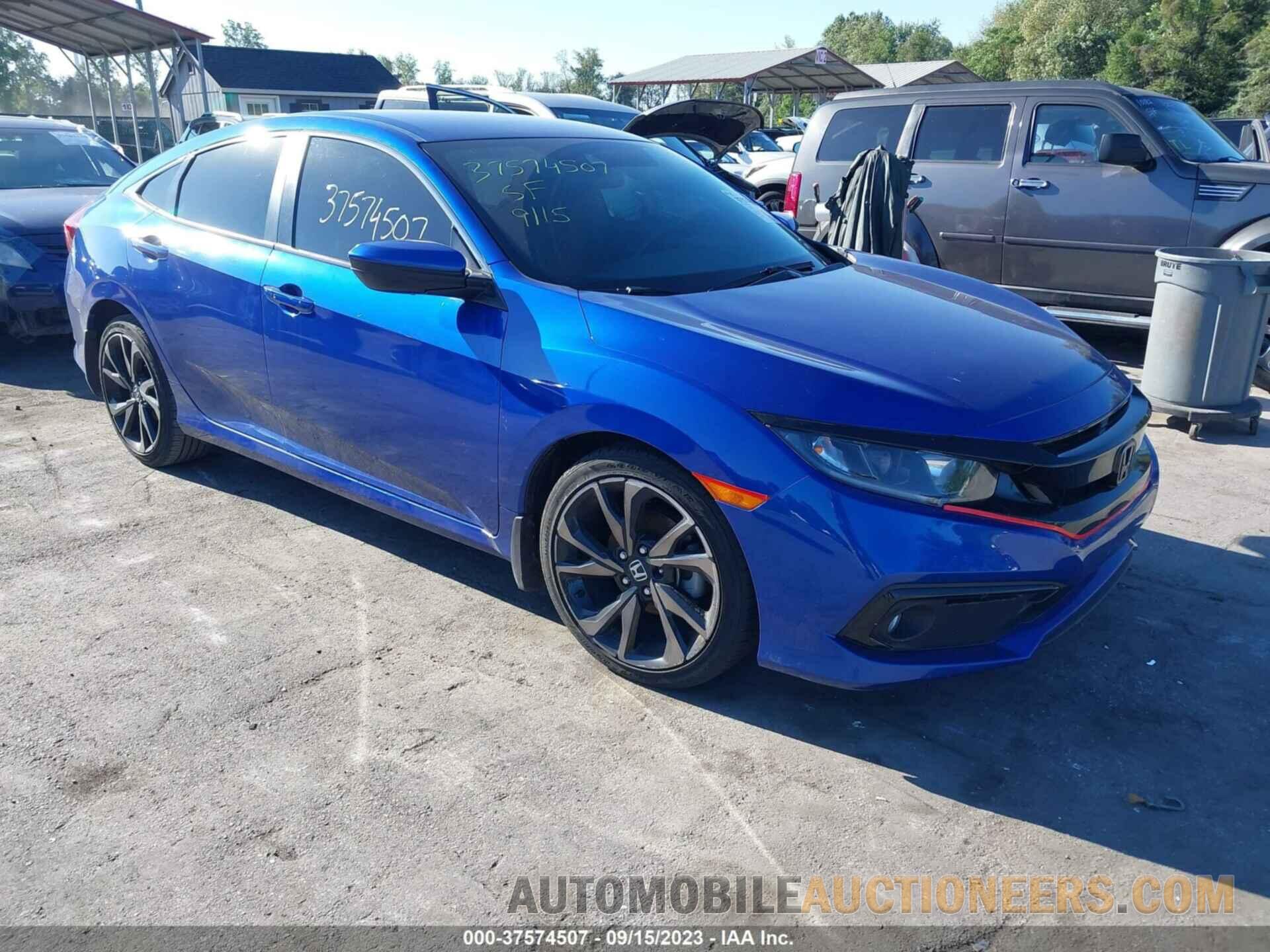 2HGFC2F87LH586613 HONDA CIVIC SEDAN 2020