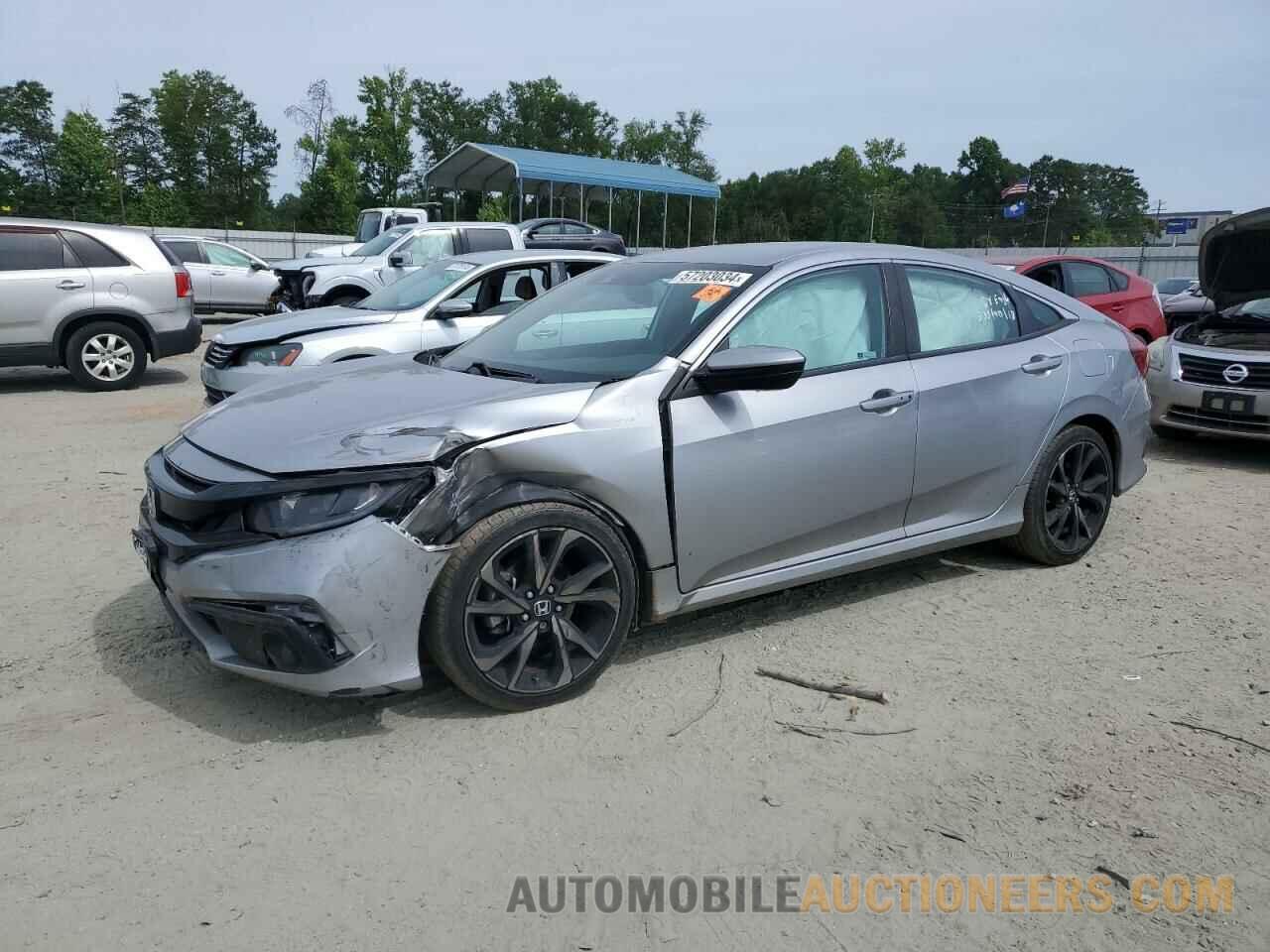 2HGFC2F87MH502582 HONDA CIVIC 2021