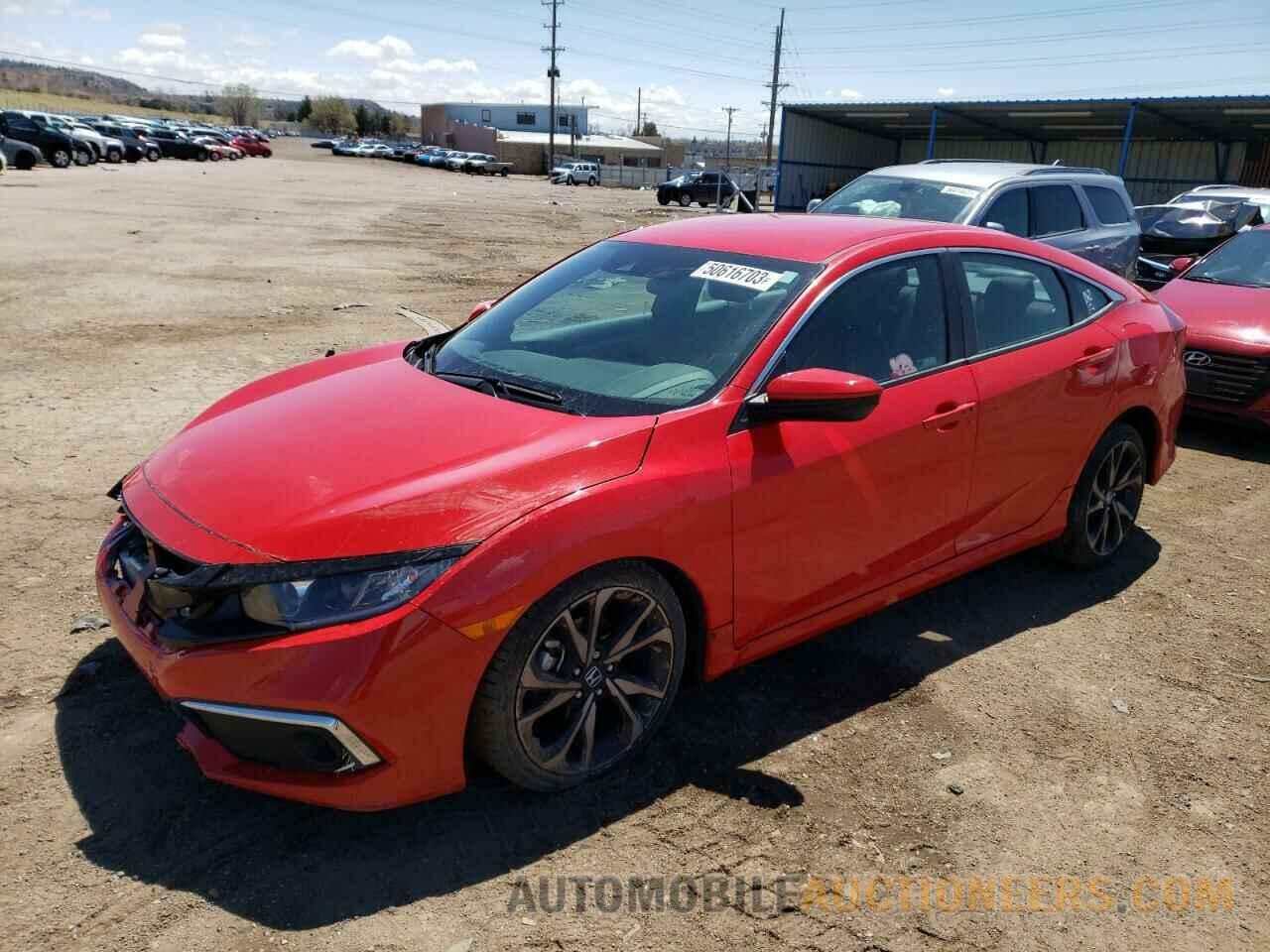 2HGFC2F87MH506261 HONDA CIVIC 2021