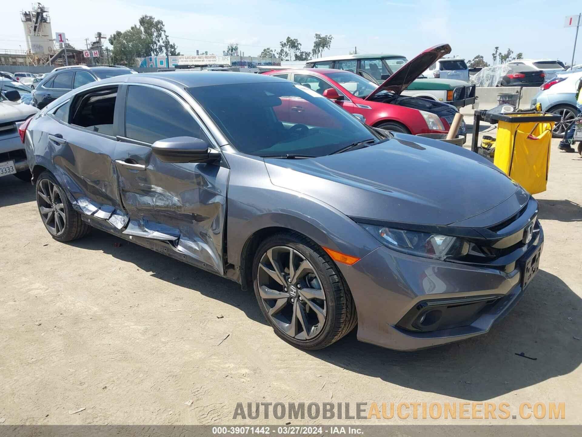 2HGFC2F87MH511637 HONDA CIVIC 2021