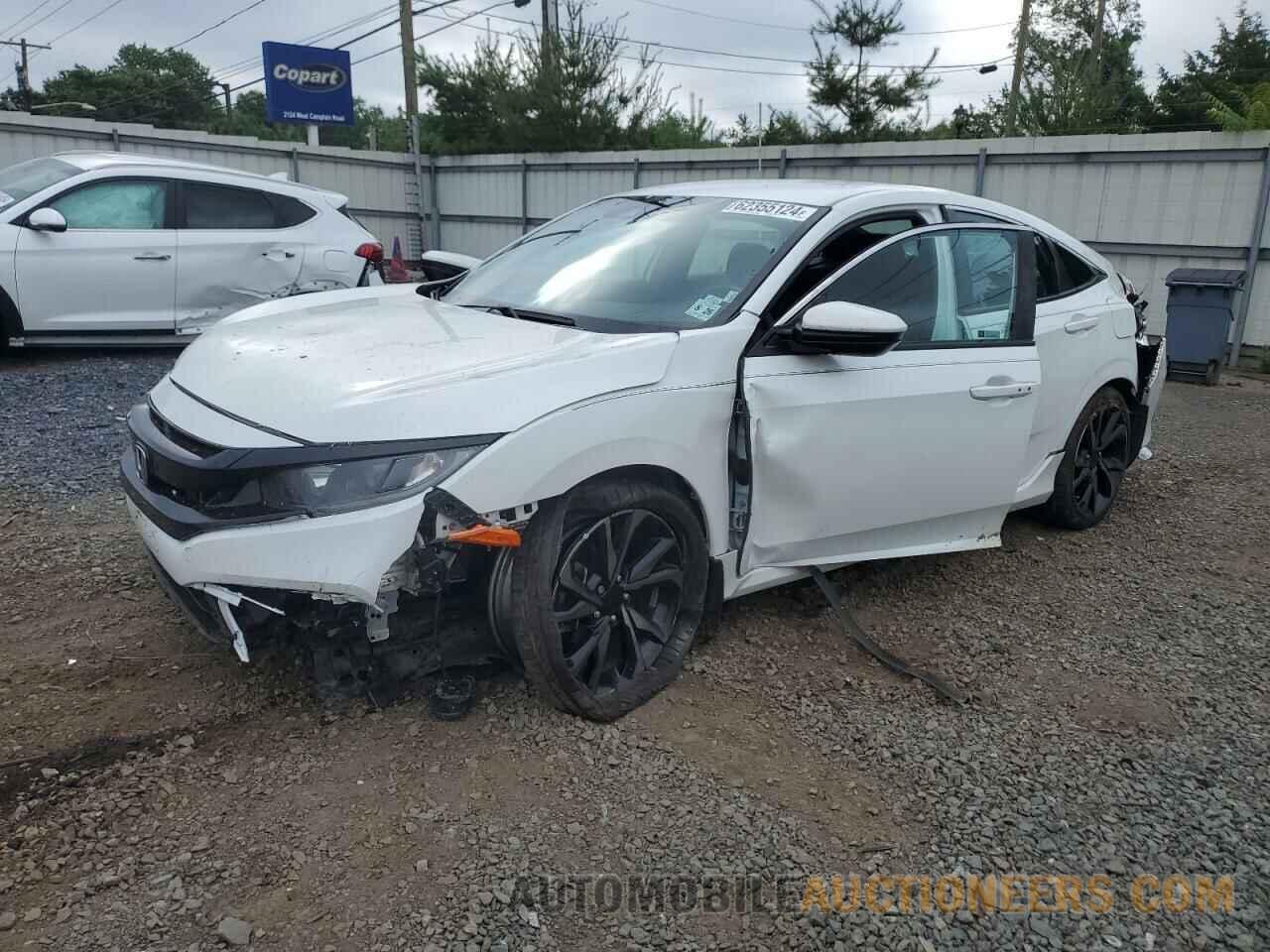 2HGFC2F87MH529796 HONDA CIVIC 2021