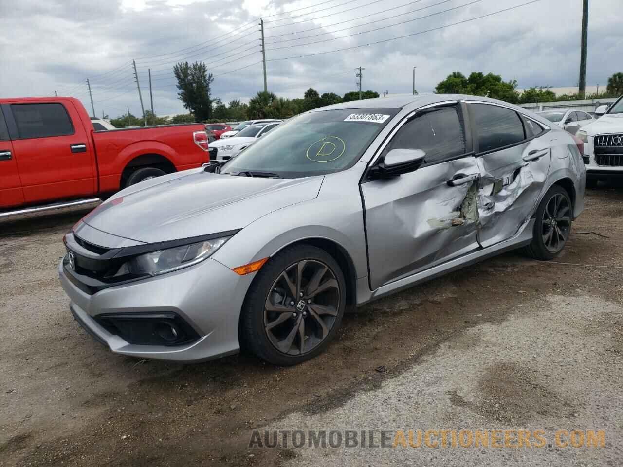 2HGFC2F87MH532536 HONDA CIVIC 2021