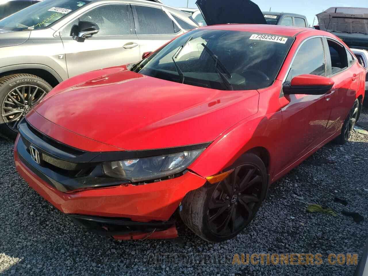 2HGFC2F87MH536134 HONDA CIVIC 2021