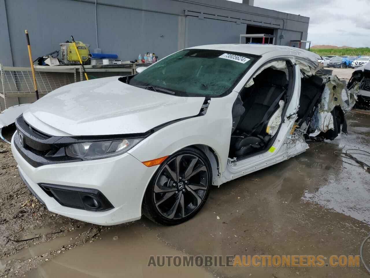 2HGFC2F87MH539311 HONDA CIVIC 2021