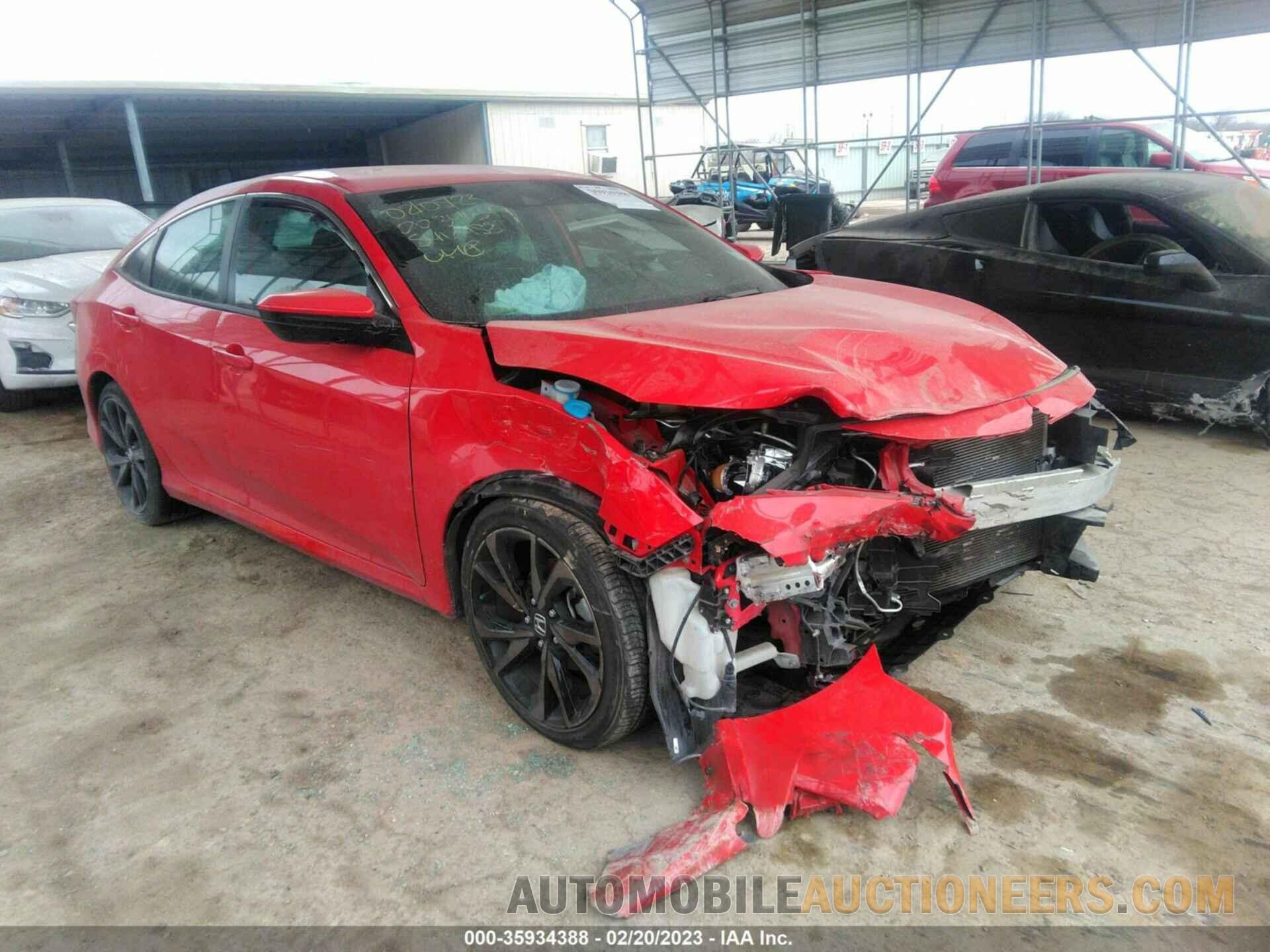 2HGFC2F87MH546453 HONDA CIVIC SEDAN 2021