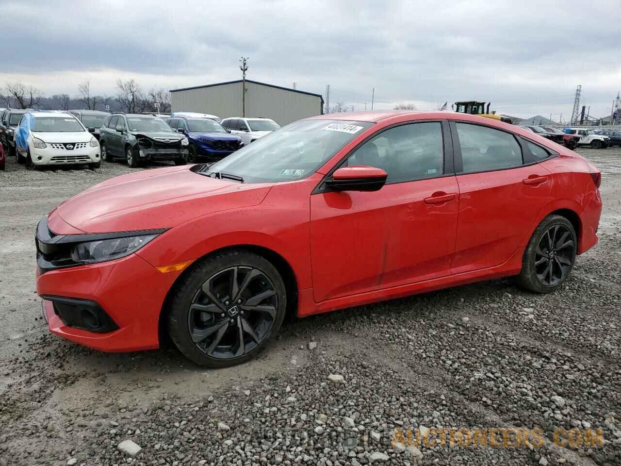 2HGFC2F87MH551491 HONDA CIVIC 2021