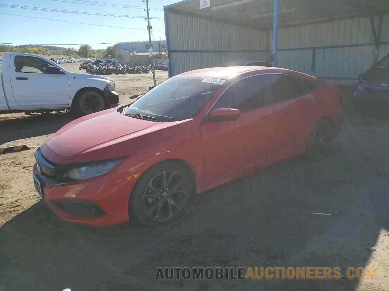 2HGFC2F88KH501325 HONDA CIVIC 2019