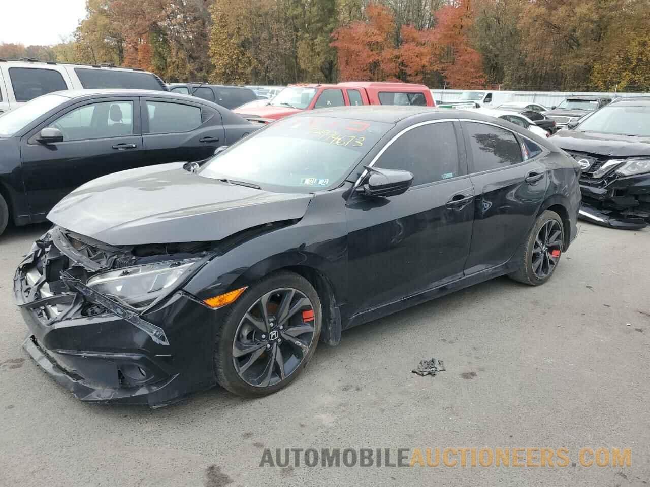 2HGFC2F88KH518514 HONDA CIVIC 2019