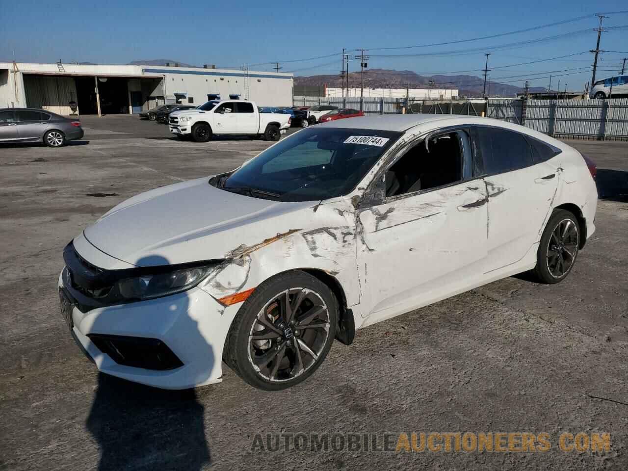 2HGFC2F88KH549312 HONDA CIVIC 2019