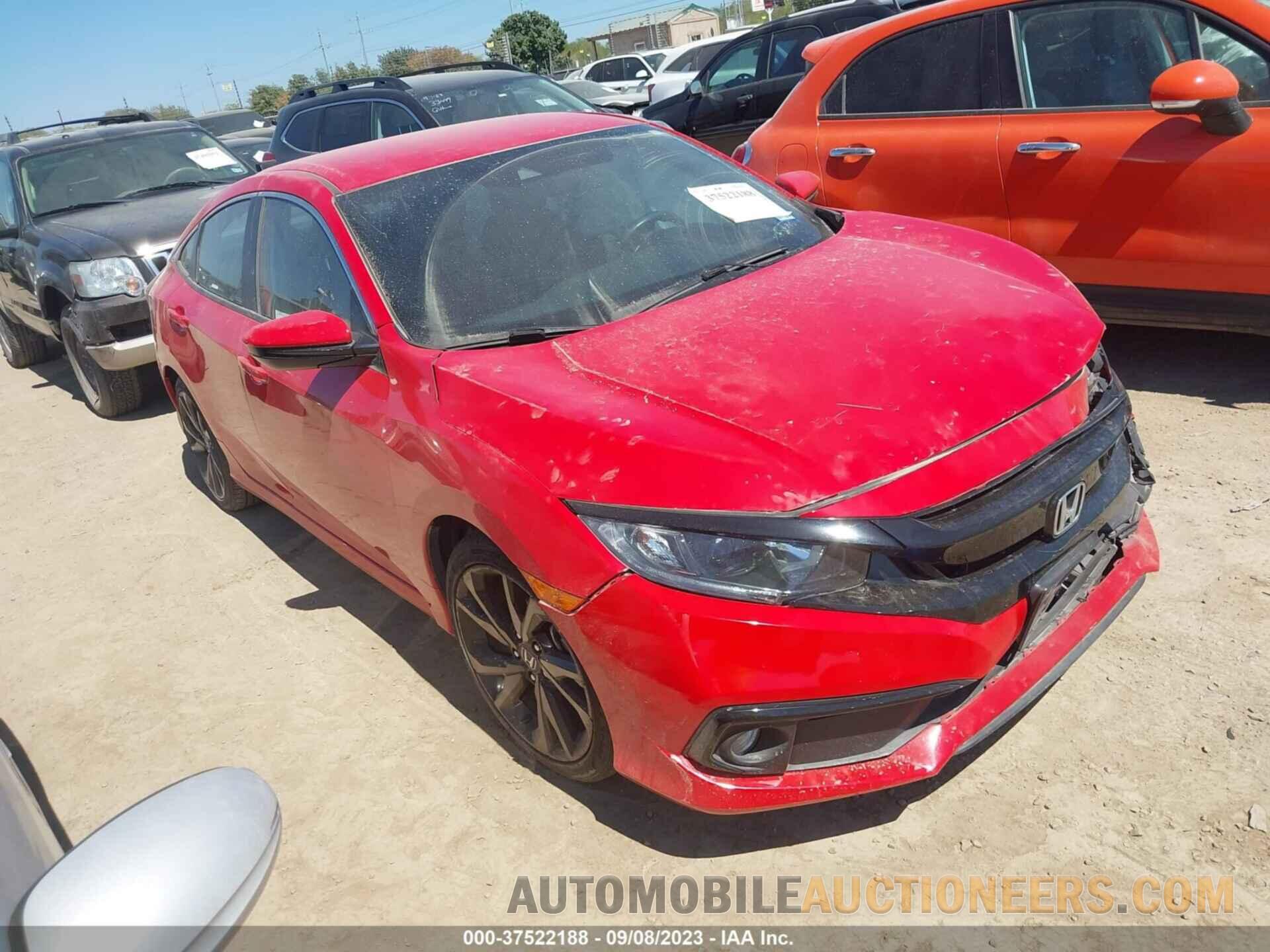 2HGFC2F88KH567499 HONDA CIVIC SEDAN 2019