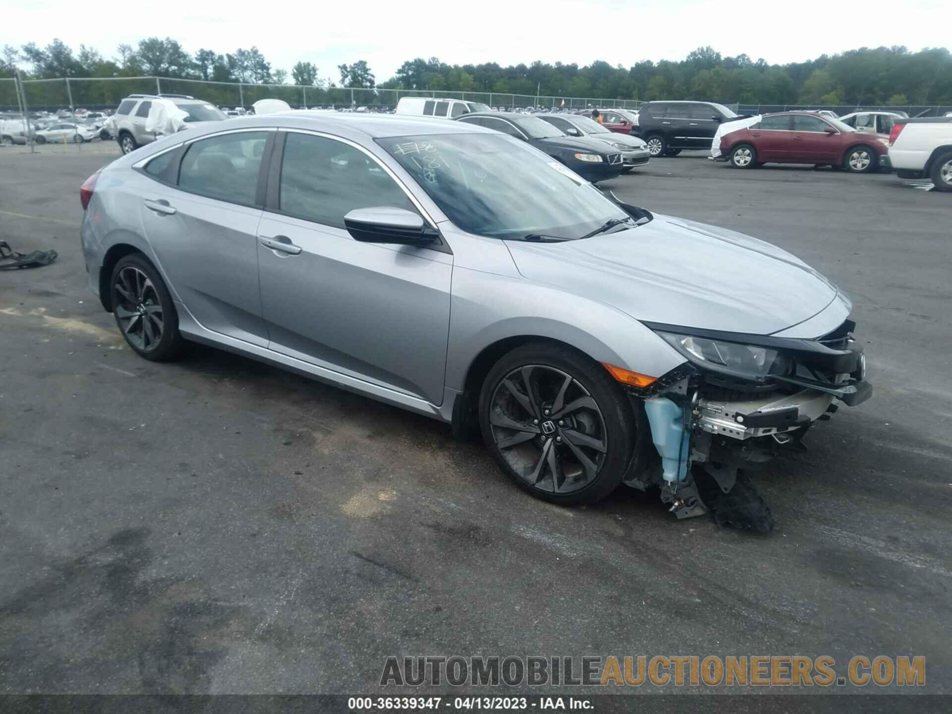 2HGFC2F88KH593729 HONDA CIVIC SEDAN 2019