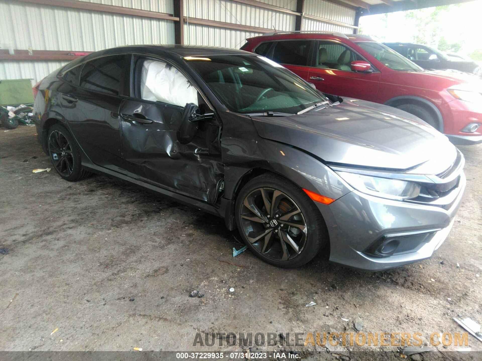 2HGFC2F88KH596405 HONDA CIVIC SEDAN 2019