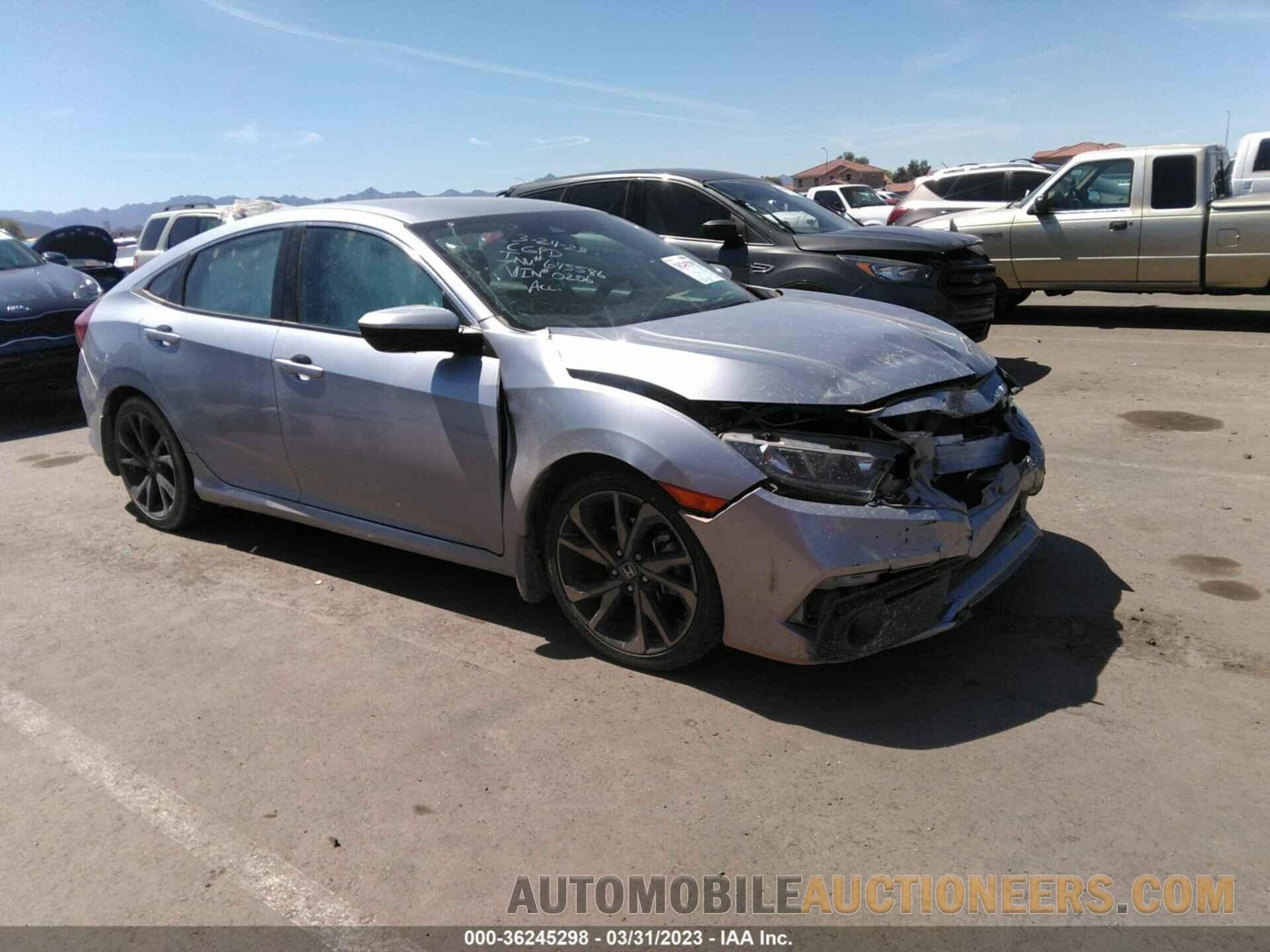 2HGFC2F88LH580206 HONDA CIVIC SEDAN 2020