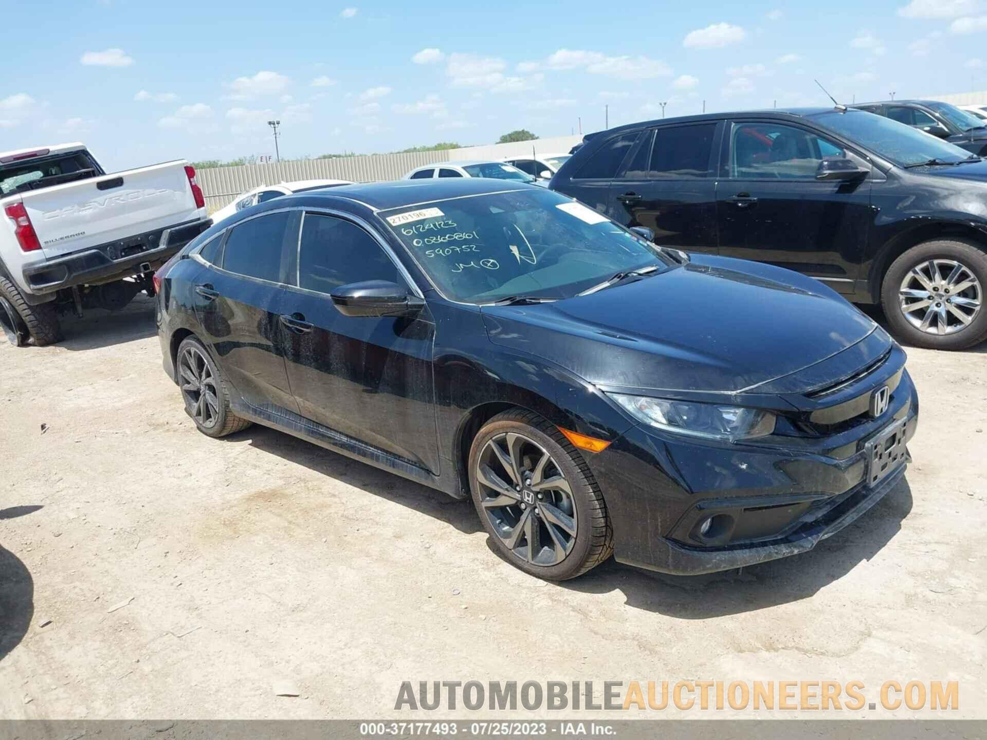 2HGFC2F88LH590752 HONDA CIVIC SEDAN 2020