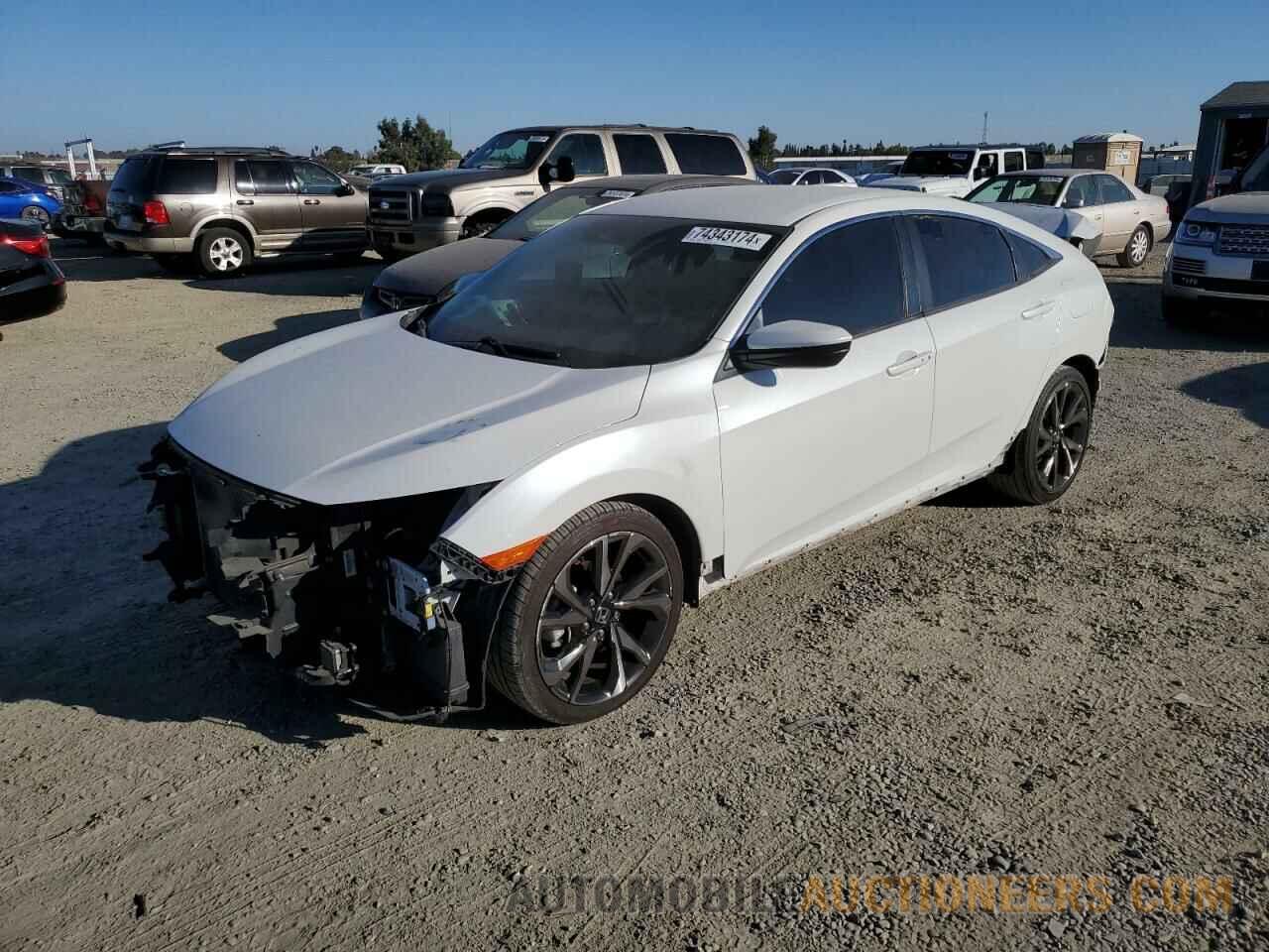 2HGFC2F88MH507287 HONDA CIVIC 2021