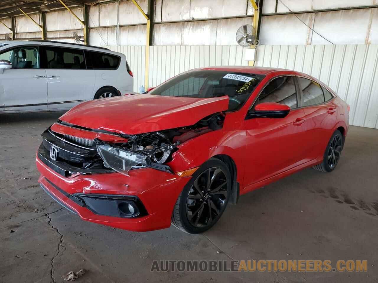 2HGFC2F88MH511016 HONDA CIVIC 2021