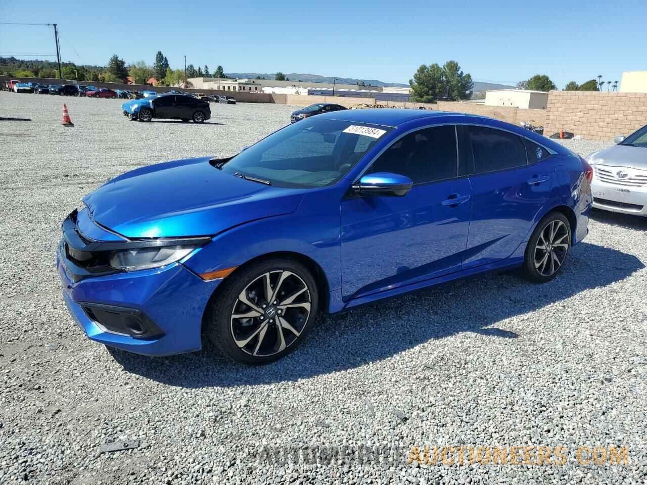 2HGFC2F88MH519603 HONDA CIVIC 2021