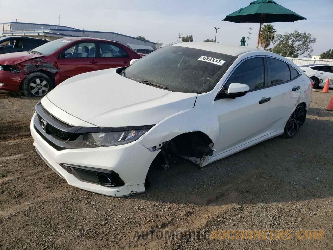 2HGFC2F88MH524557 HONDA CIVIC 2021