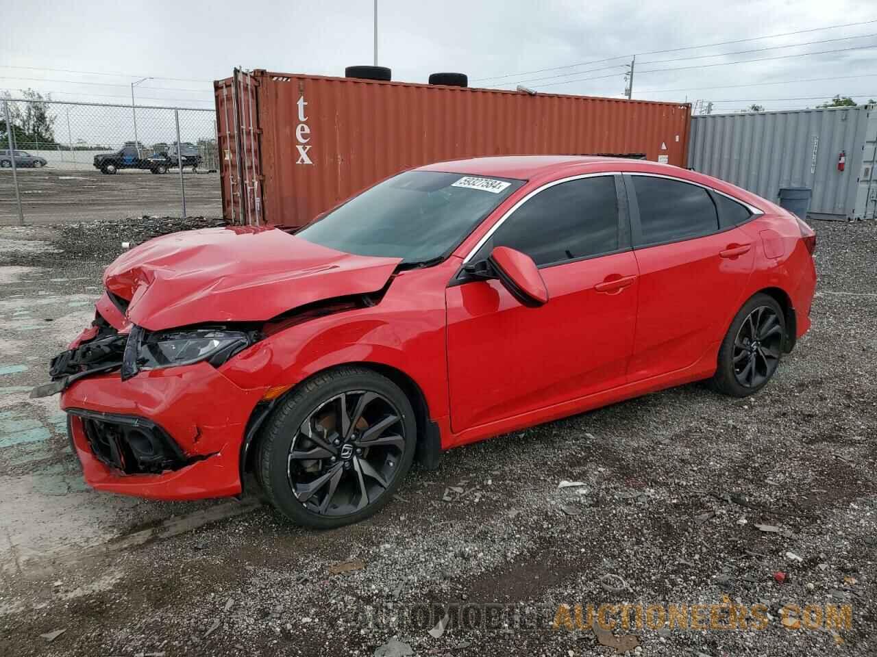 2HGFC2F88MH524879 HONDA CIVIC 2021