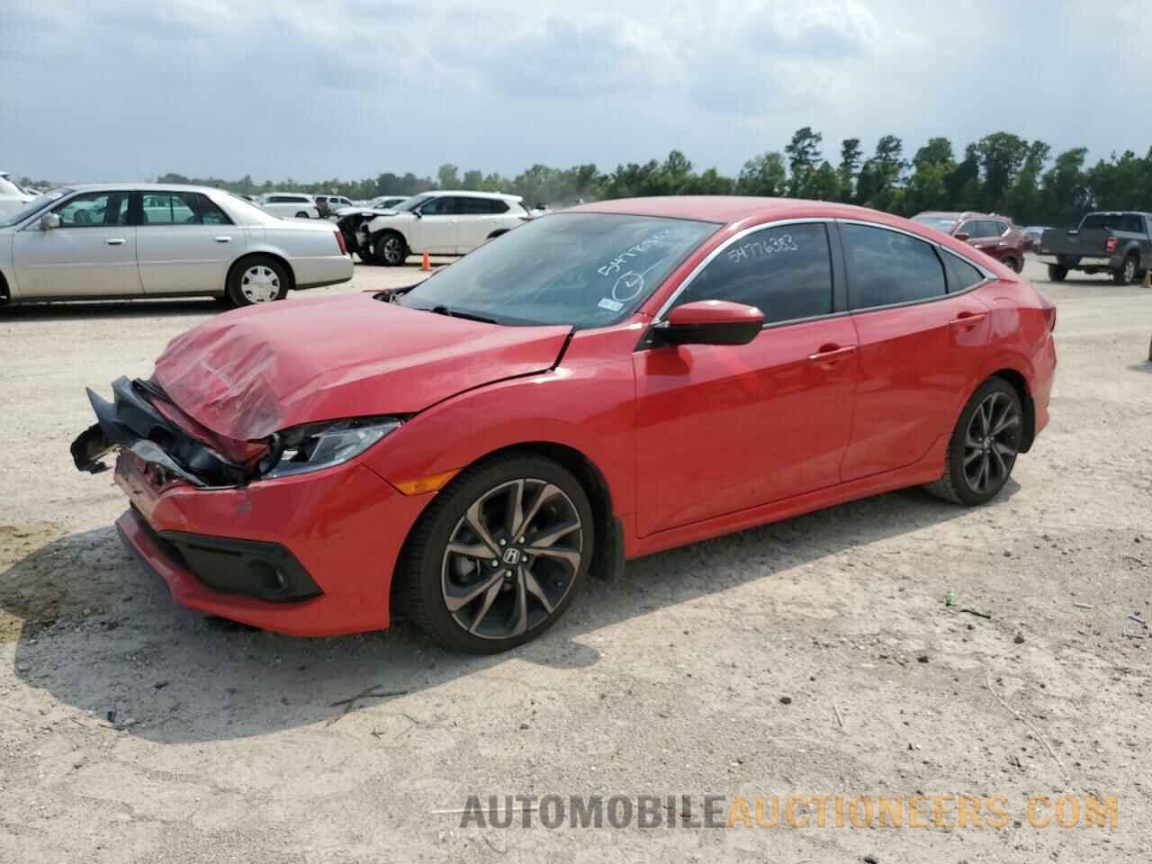 2HGFC2F89KH525990 HONDA CIVIC 2019