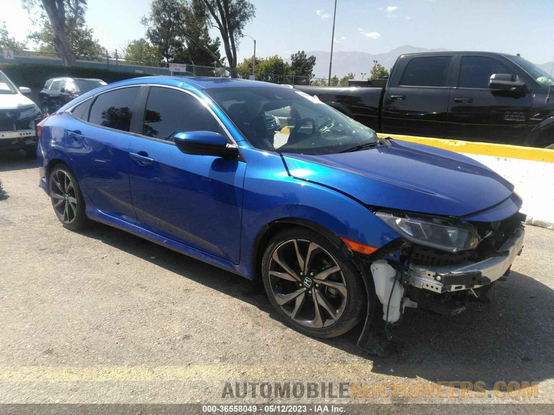 2HGFC2F89KH533295 HONDA CIVIC SEDAN 2019