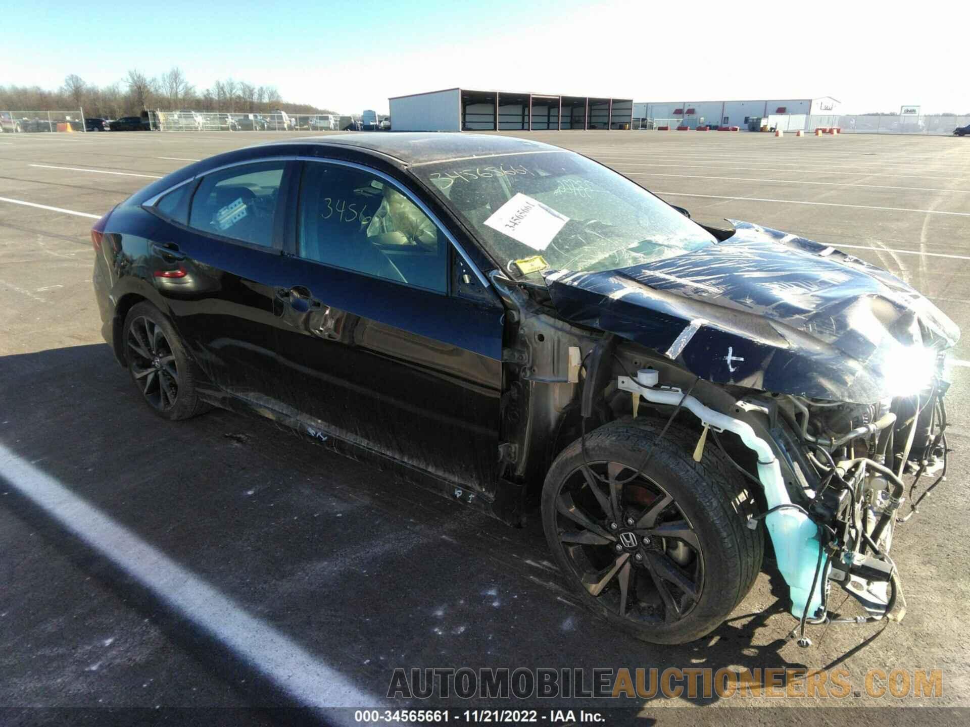 2HGFC2F89KH550565 HONDA CIVIC SEDAN 2019