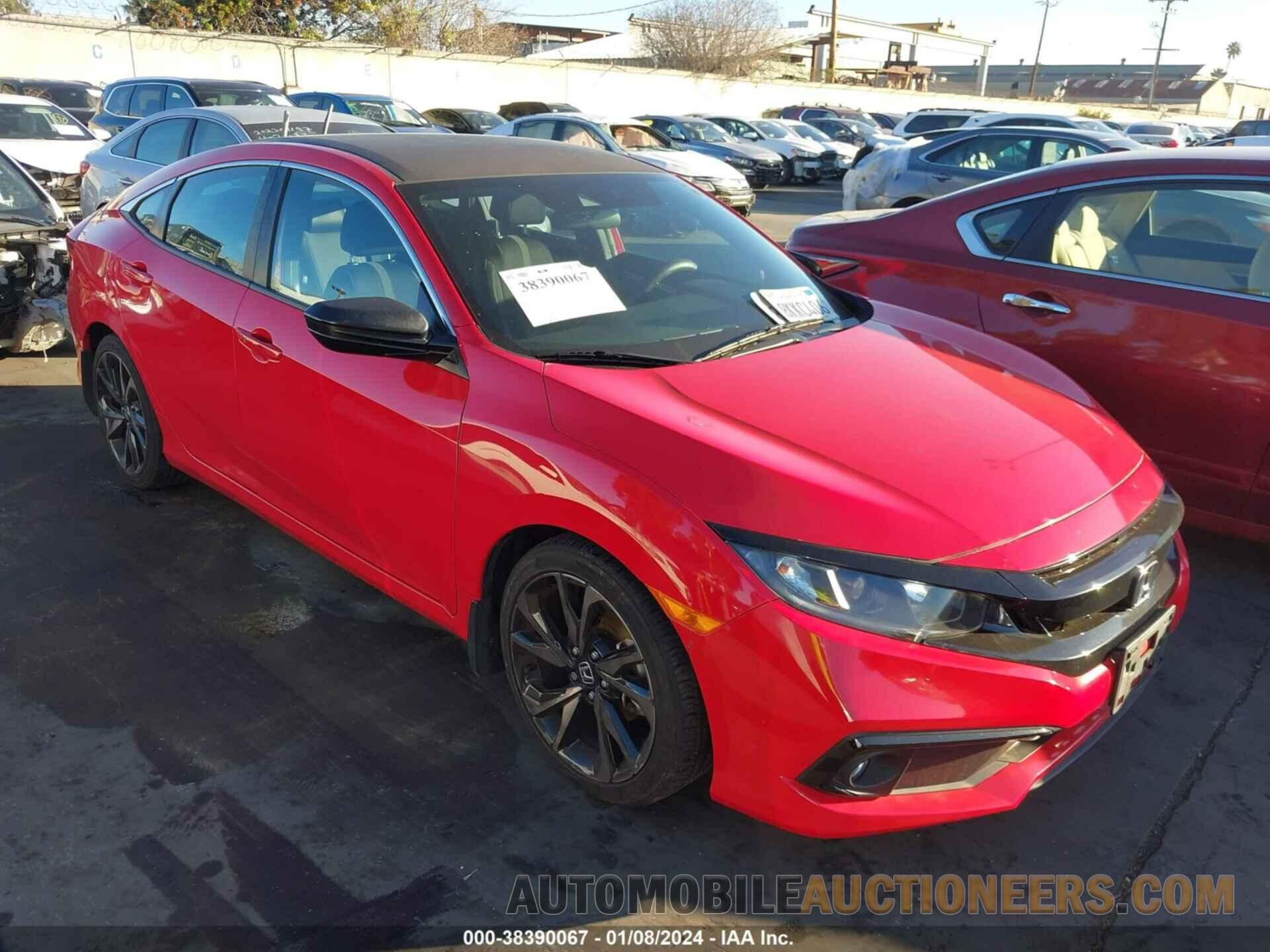 2HGFC2F89KH558780 HONDA CIVIC 2019