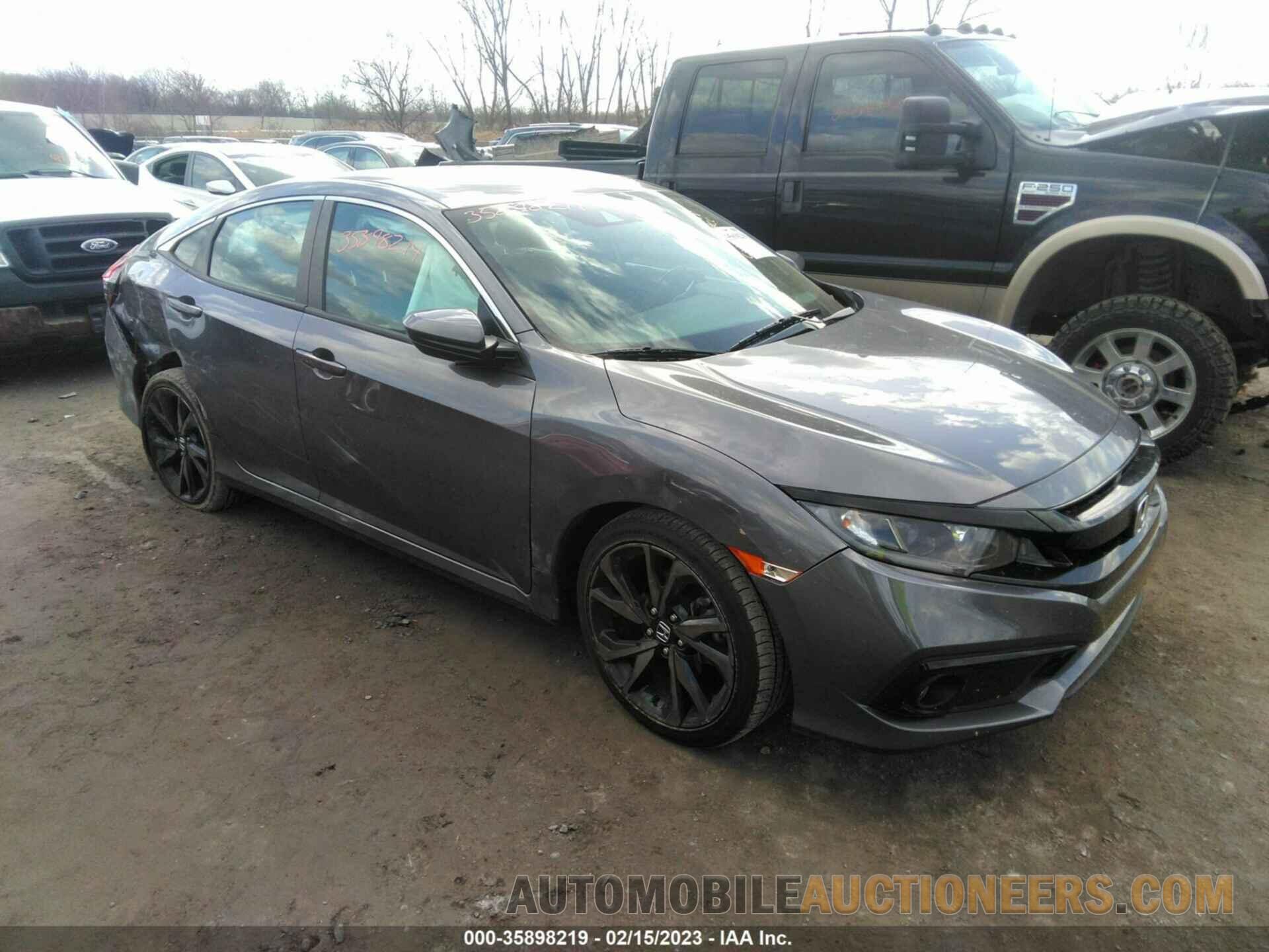 2HGFC2F89KH565566 HONDA CIVIC SEDAN 2019