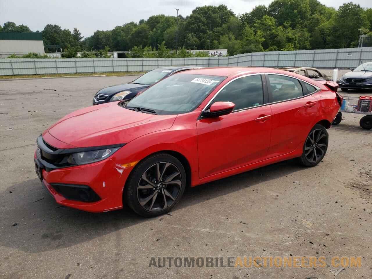 2HGFC2F89KH593125 HONDA CIVIC 2019