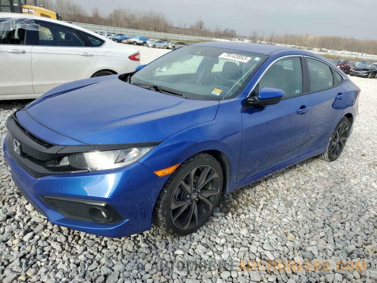 2HGFC2F89KH604611 HONDA CIVIC 2019