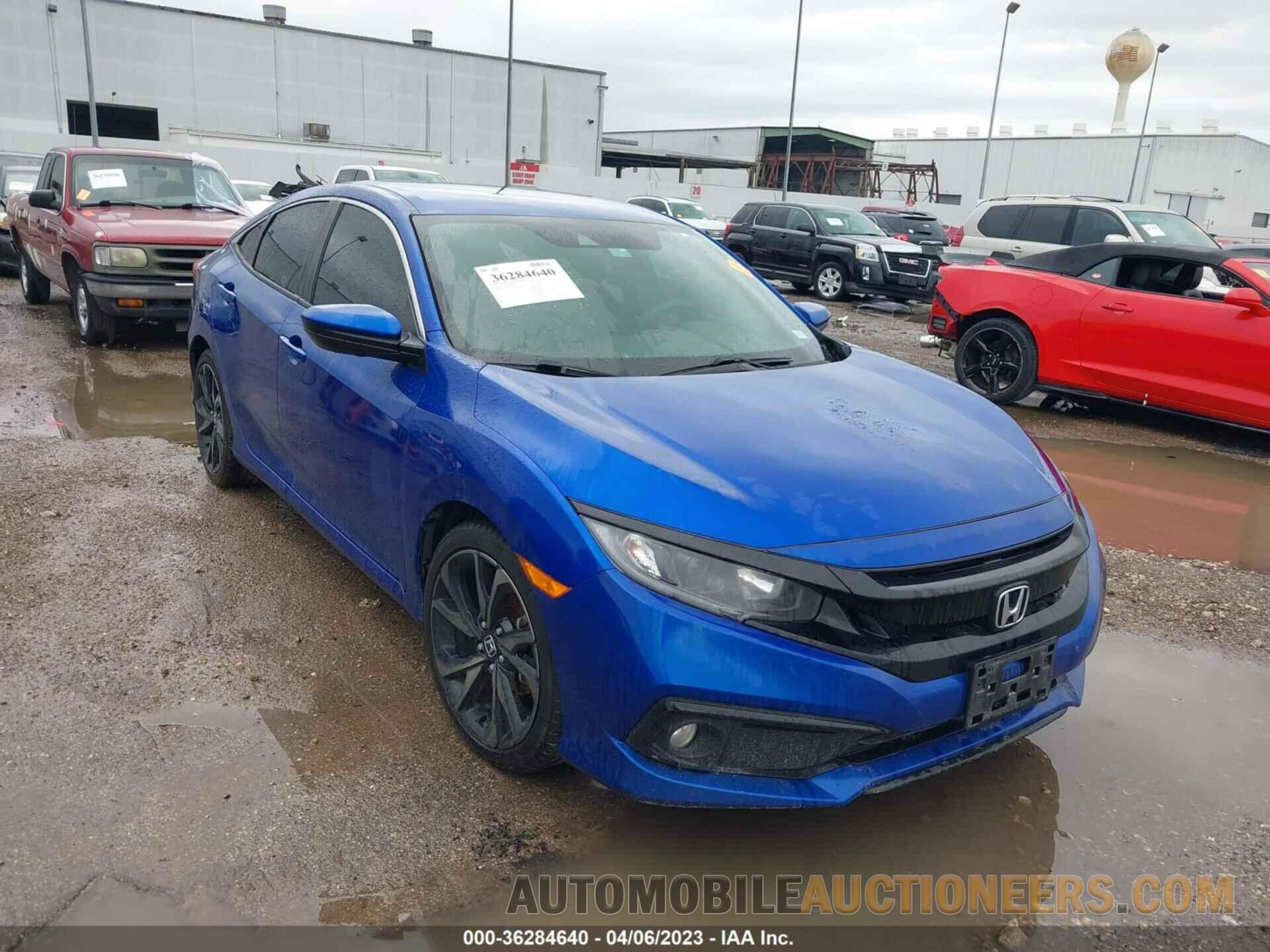 2HGFC2F89KH606925 HONDA CIVIC SEDAN 2019