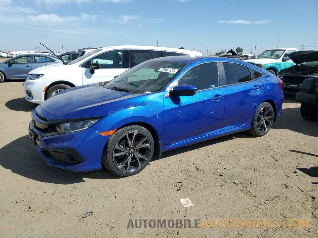 2HGFC2F89LH584510 HONDA CIVIC 2020