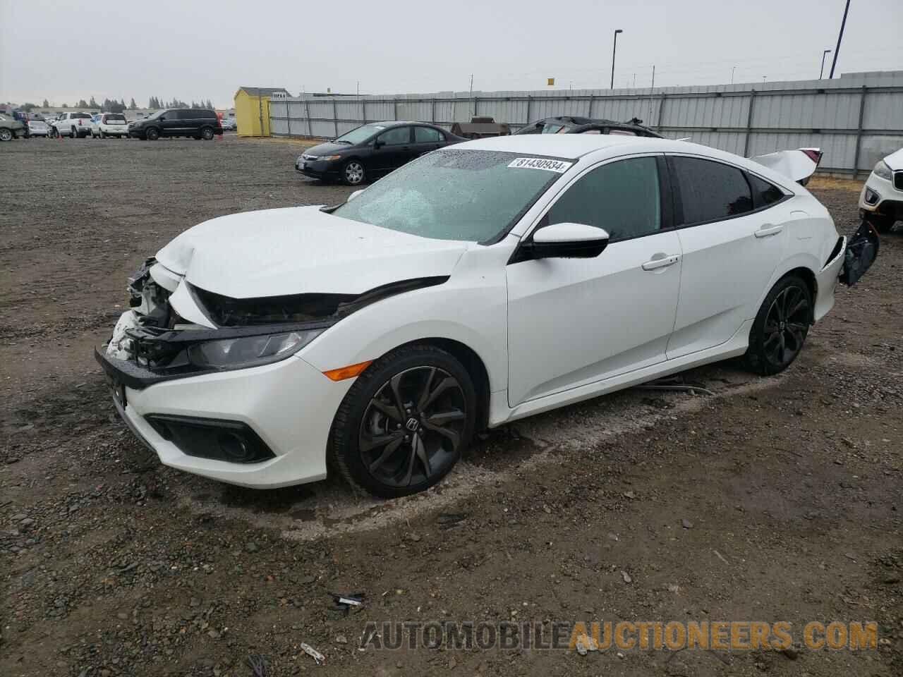 2HGFC2F89MH502275 HONDA CIVIC 2021