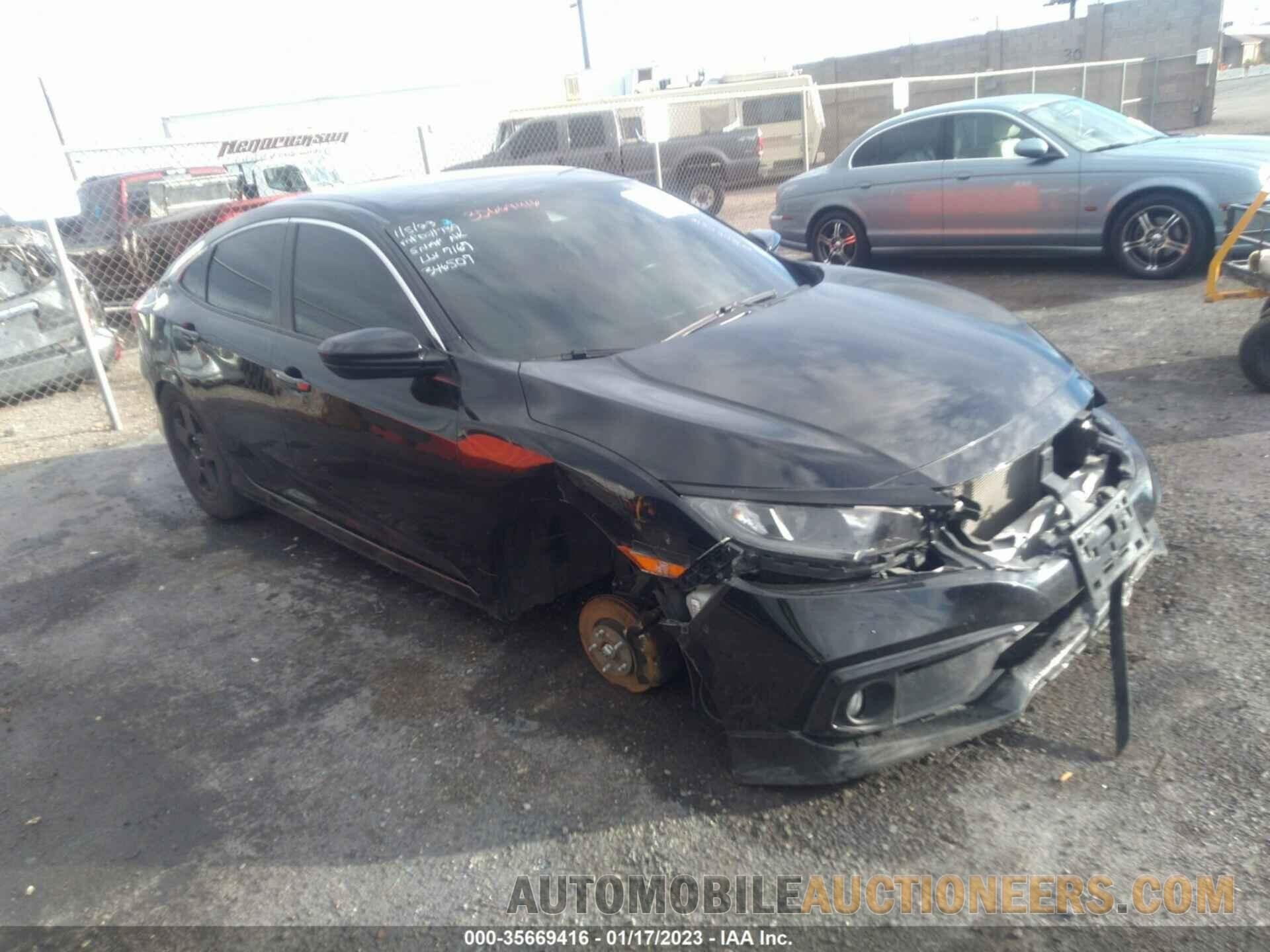 2HGFC2F89MH505032 HONDA CIVIC SEDAN 2021