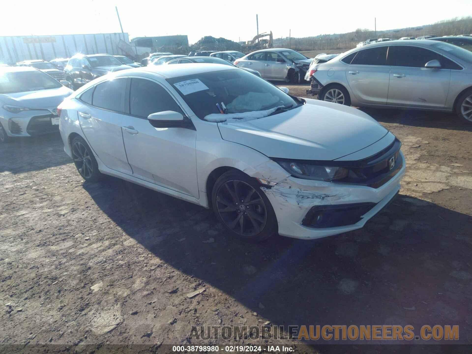 2HGFC2F89MH509663 HONDA CIVIC 2021