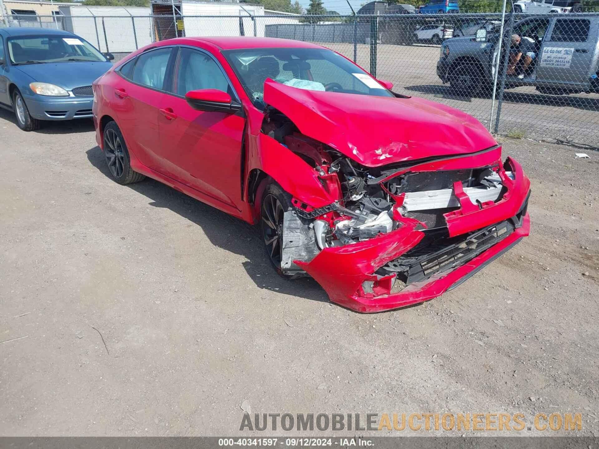 2HGFC2F89MH537656 HONDA CIVIC 2021