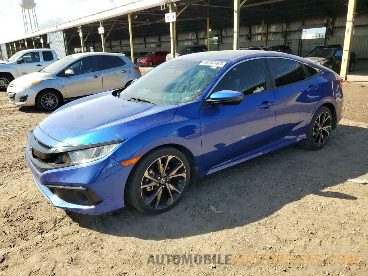 2HGFC2F89MH557910 HONDA CIVIC 2021