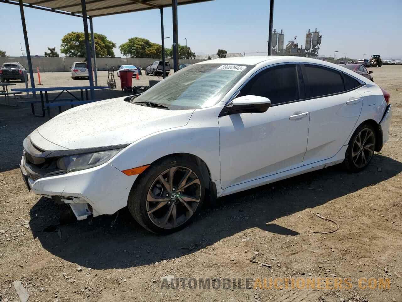 2HGFC2F8XKH504355 HONDA CIVIC 2019