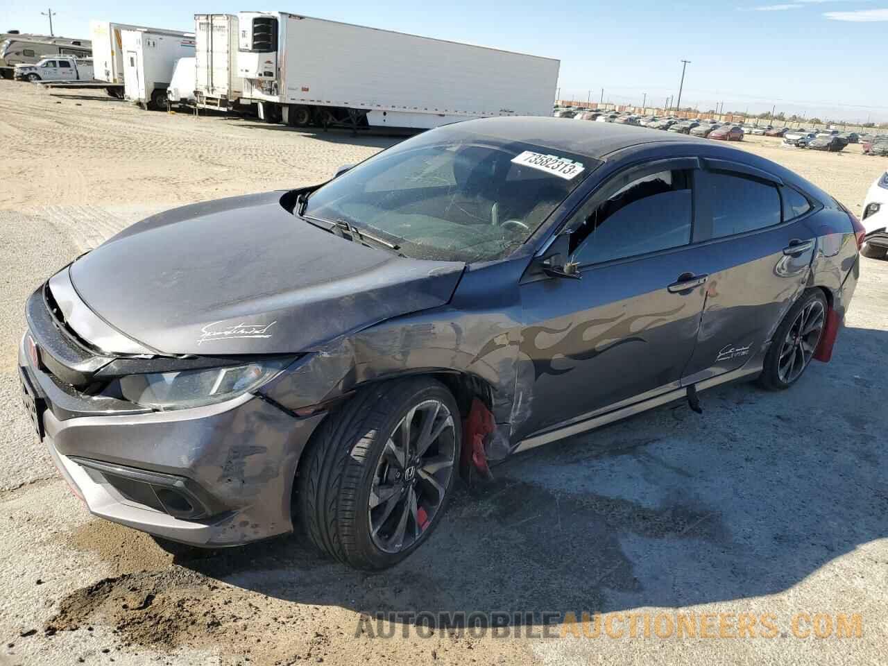 2HGFC2F8XKH530552 HONDA CIVIC 2019