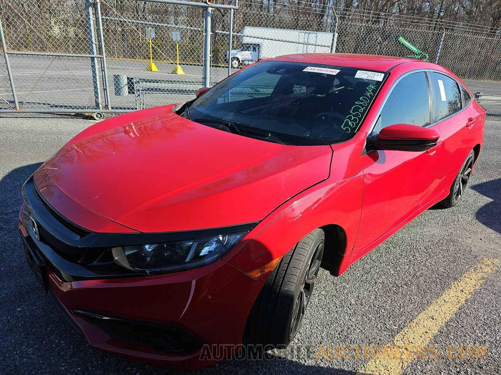 2HGFC2F8XKH540255 Honda Civic Sedan 2019