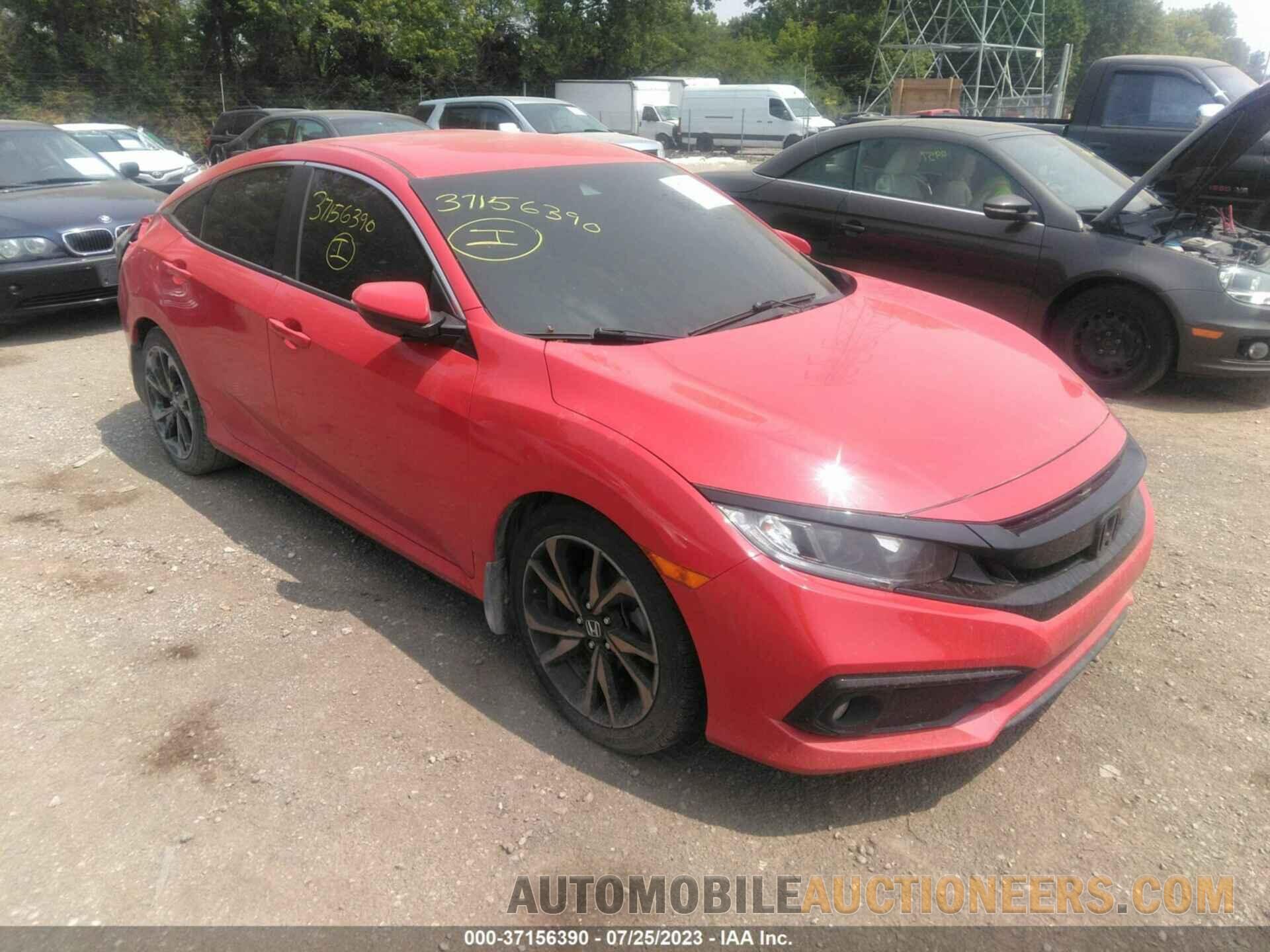 2HGFC2F8XKH548615 HONDA CIVIC 2019