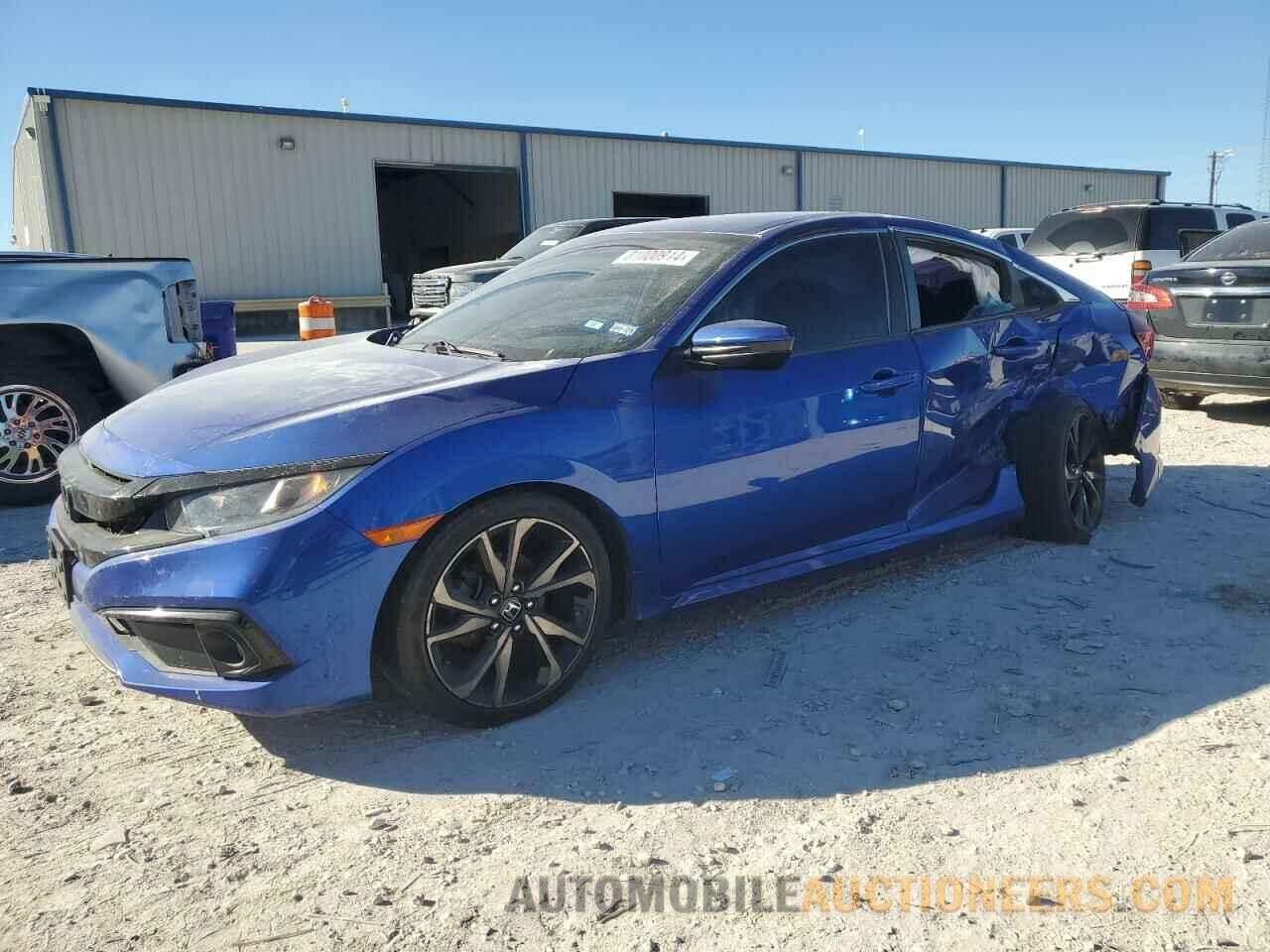 2HGFC2F8XKH553121 HONDA CIVIC 2019