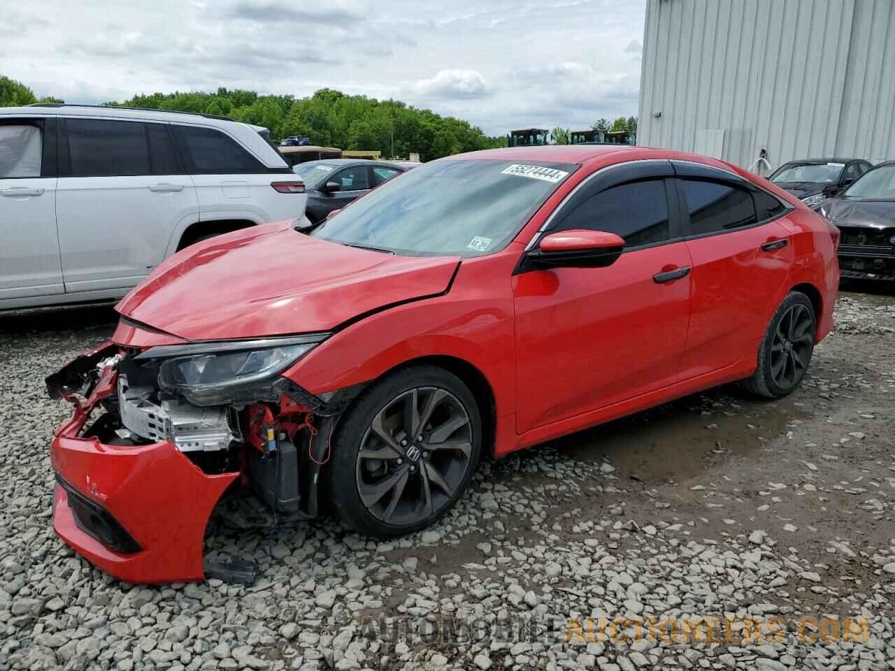 2HGFC2F8XKH554947 HONDA CIVIC 2019