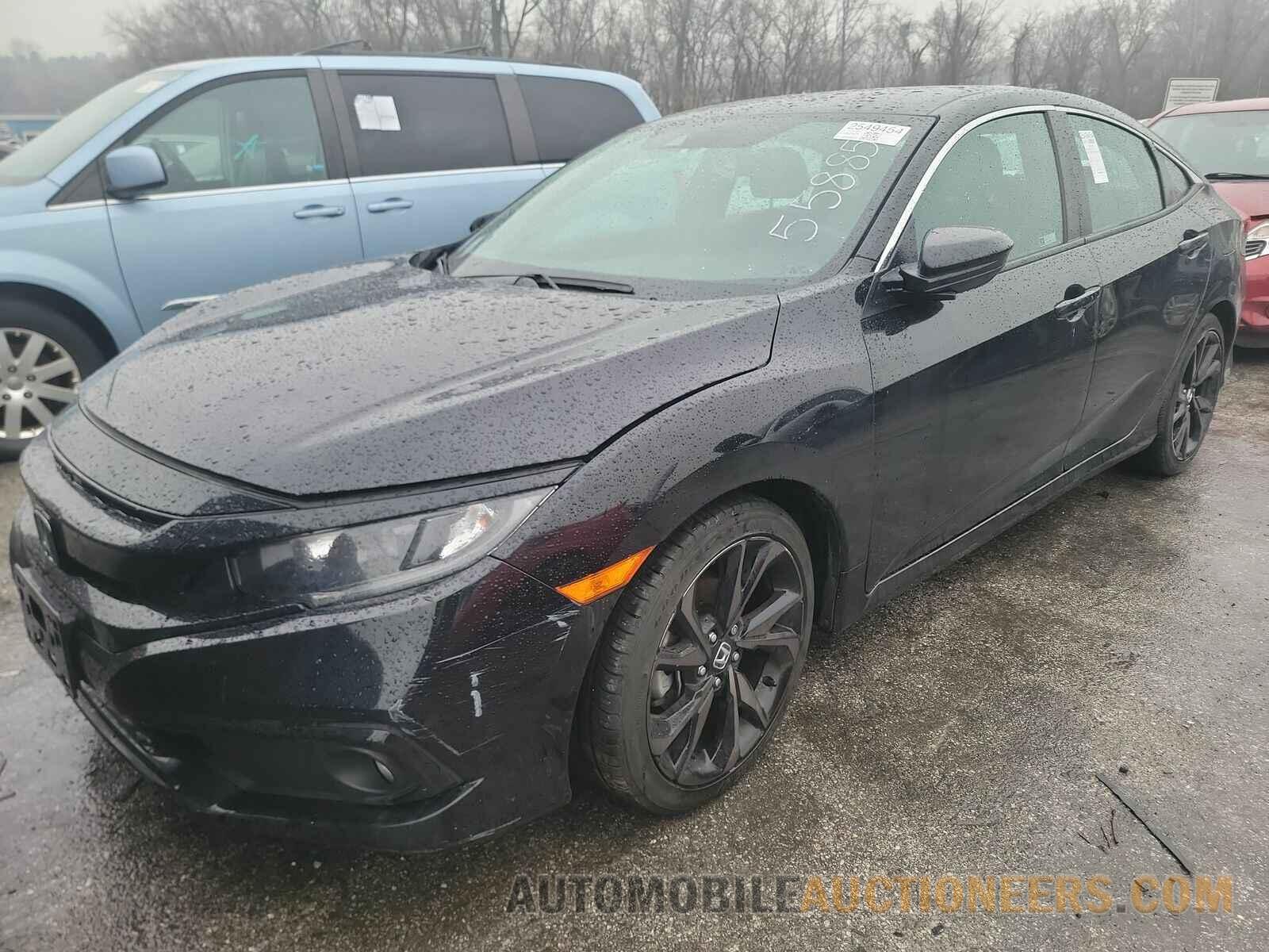 2HGFC2F8XKH558853 Honda Civic Sedan 2019