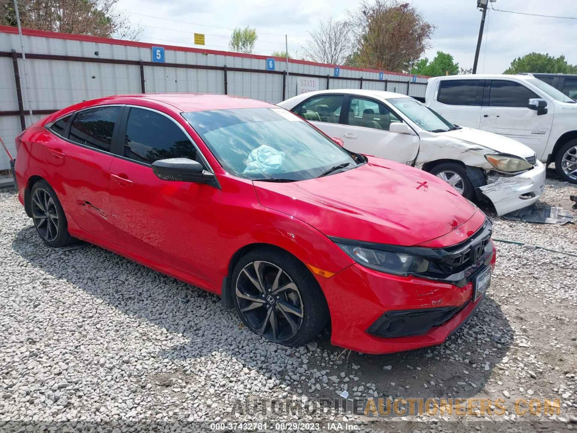 2HGFC2F8XKH571151 HONDA CIVIC SEDAN 2019