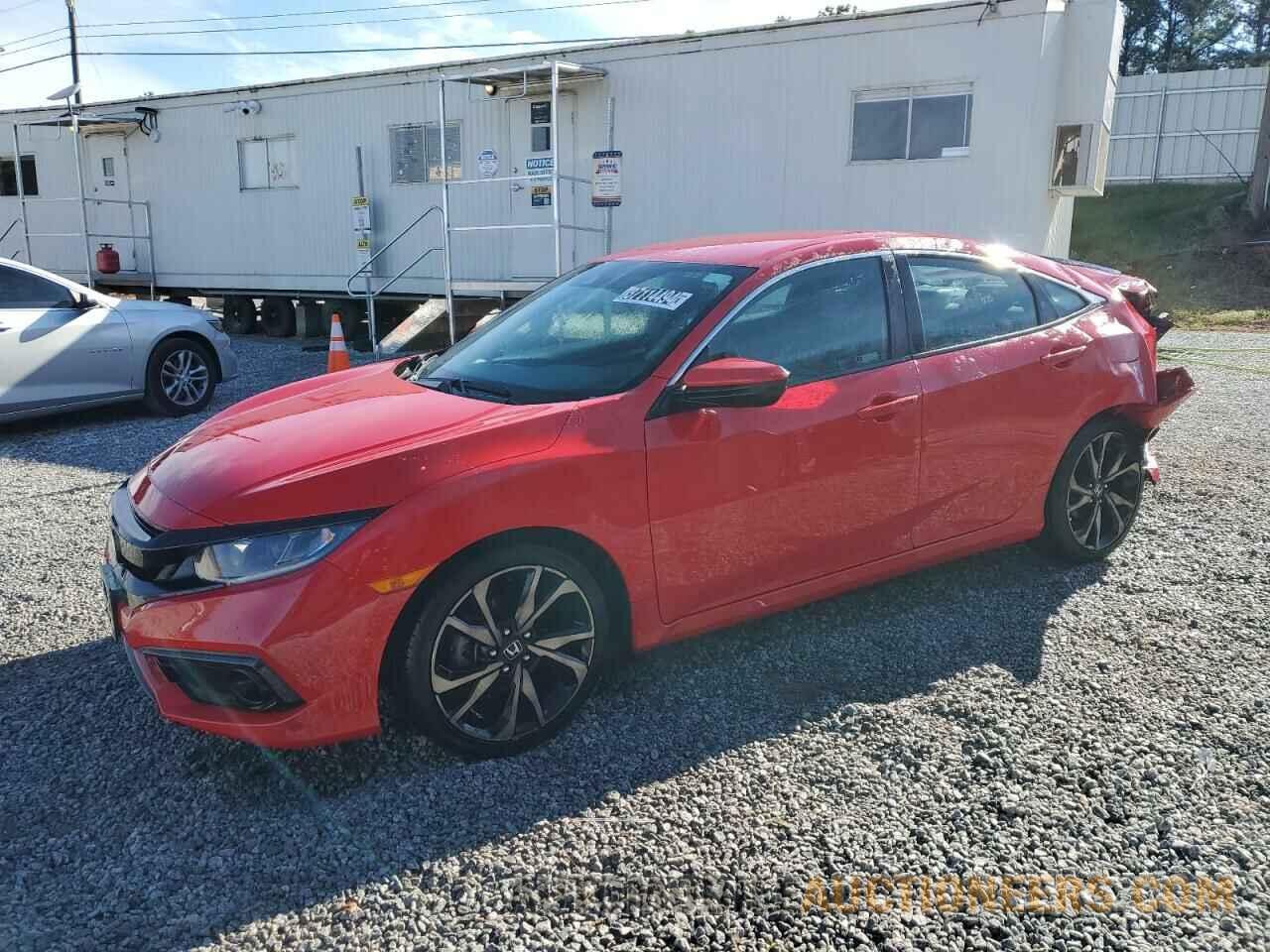 2HGFC2F8XKH578228 HONDA CIVIC 2019