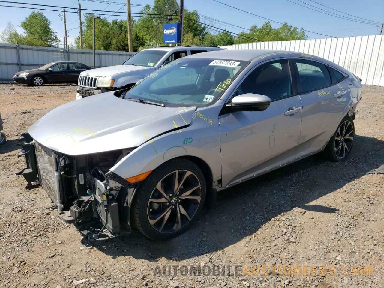 2HGFC2F8XKH584739 HONDA CIVIC 2019